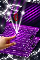 Violet Free Theme for Keyboard screenshot 2
