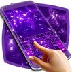 Purple Glitter Keyboard