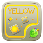 Yellow GO Keyboard Theme icône