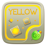 Yellow GO Keyboard Theme icône