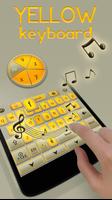 Yellow GO Keyboard Theme screenshot 2