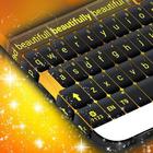 Yellow Keyboard Theme ícone