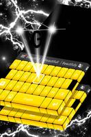 Yellow Keyboard Free poster