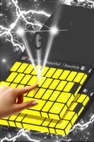 Yellow Keypad Theme screenshot 2