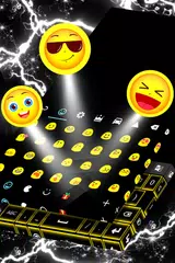 download Tastiera neon gialla APK