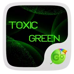 Скачать Toxic Green GO Keyboard Theme APK