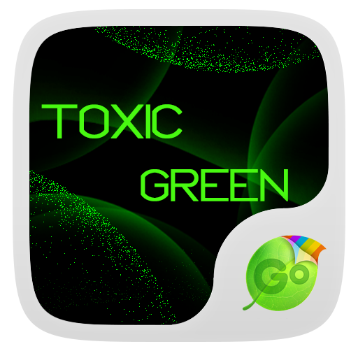 Toxic Green GO Keyboard Theme