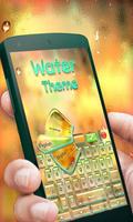 Water GO Keyboard Theme Emoji ảnh chụp màn hình 3