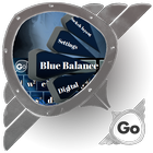 Blue Balance GO Keyboard آئیکن