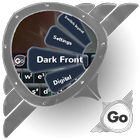 Dark Front GO Keyboard icône