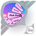 Pink Candy GO Keyboard biểu tượng