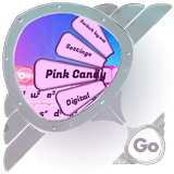 Pink Candy GO Keyboard icon