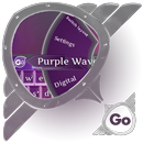Purple Waves GO Keyboard APK