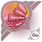 Ultra Pink GO Keyboard icon