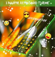 1 Martie Keyboard Theme screenshot 1