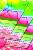 Pastel Shapes Keyboard Theme poster