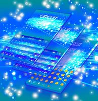 Circuit Glow Keyboard screenshot 1