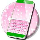 Cute Pink Keyboard Theme icône