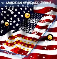 American Keyboard Theme capture d'écran 1