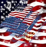 American Keyboard Theme screenshot 2