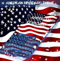 American Keyboard Theme capture d'écran 3