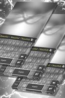 Ash Grey Theme for Keyboard poster