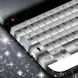 Zilveren Keypad Thema-icoon