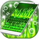 Green Flame Keyboard APK