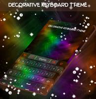 Decorative Keyboard Theme poster
