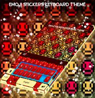 Emoji Stickers Keyboard Theme poster