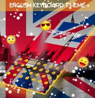 English Keyboard Theme capture d'écran 1