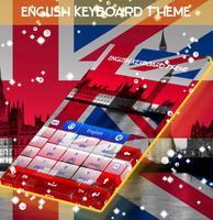 English Keyboard Theme capture d'écran 2