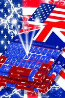 UK Flag Keyboard Theme screenshot 3