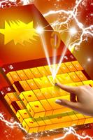Bright Stars Keyboard Theme screenshot 1