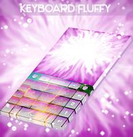 Fluffy Keyboard Theme plakat