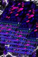 Fluorescent Keyboard Theme Plakat