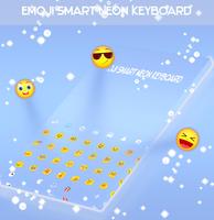 Emoji Smart Neon Keyboard ภาพหน้าจอ 1