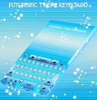 Futuristic Theme Keyboard screenshot 3