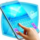 Blue Flowers Theme for Keypad APK