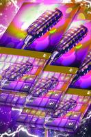 Microphone Theme Keyboard poster