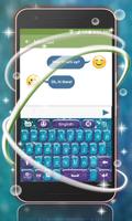 Teclado Cor Glitter Tema imagem de tela 3