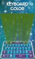 Keyboard Color Glitter Theme poster