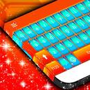 Deep Orange Keyboard Theme APK