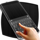 Dark Grey Keyboard For HTC icône