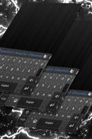 Dark Grey Keyboard For HTC poster