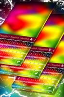 Keyboard Multi Color Theme poster