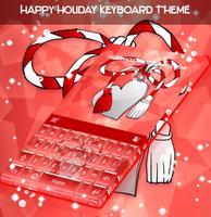 Happy Holiday Keyboard Theme poster