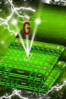 Neon Green Keyboard Theme screenshot 3