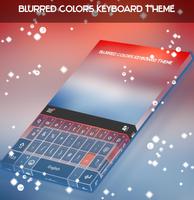 Blurred Colors Keyboard Theme poster