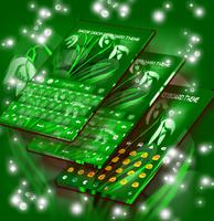 Snow Drop Keyboard Theme screenshot 2
